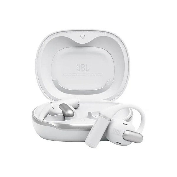 Fone de Ouvido Sem Fio JBL Sense Pro - Branco/Cinza
