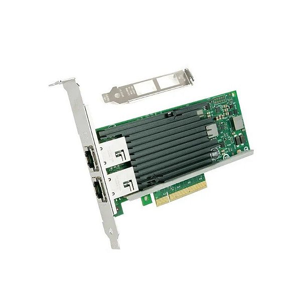 Adaptador Ethernet Intel X540-T2 PCI Express 10GB 2 Portas RJ45