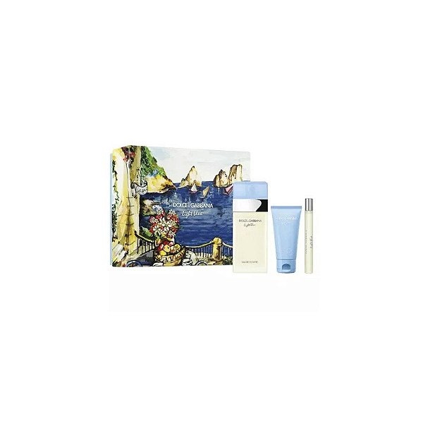 Kit D&G Light Blue F 100ML 3 Peças
