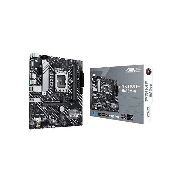 Placa Mãe Asus Prime H610M-A 1700 DDR5