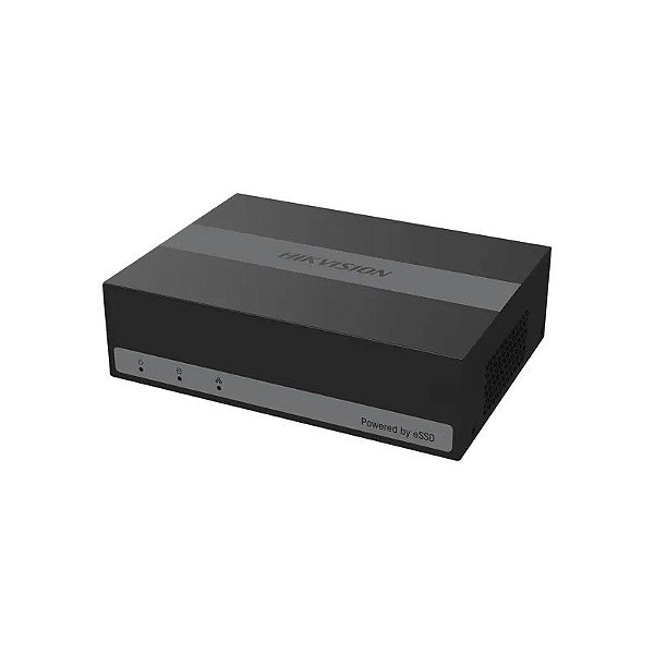 Gravador DVR Hikvision Acusense de Vigilância IDS-E04HQHI-D - Preto