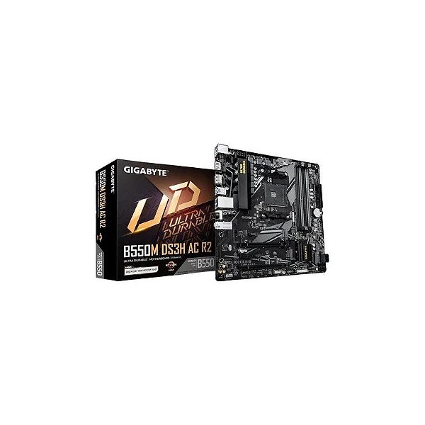 Placa-mãe Gigabyte B550M DS3H AC R2
