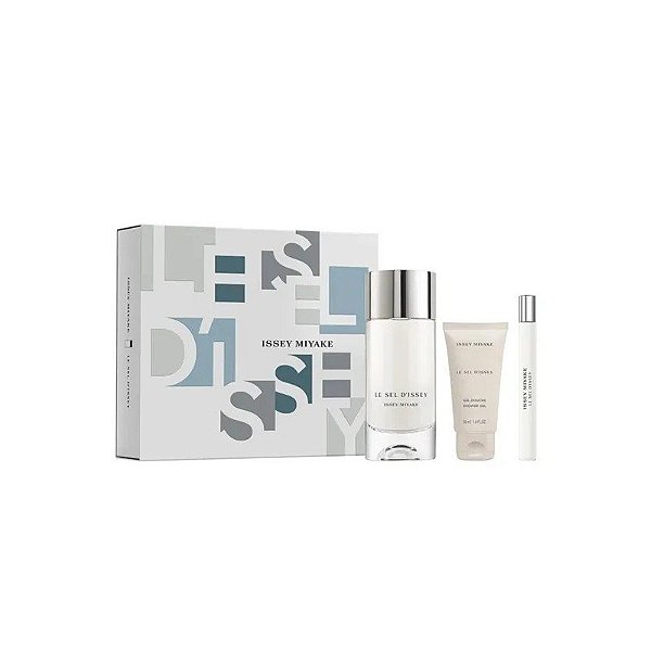 Kit Perfume Issey Miyake Le Sel D'Issey Edt Masculino - 10ML/100ML/50ML