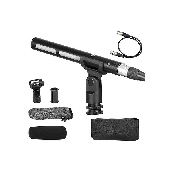 Microfone Boya BY-BM6040 Cardioide 3-Pinos XLR
