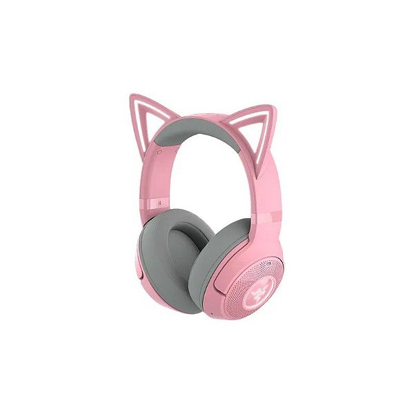 Fone de Ouvido Gamer Razer RZ04-04860100 Kraken Kitty V2 Sem Fio Pink