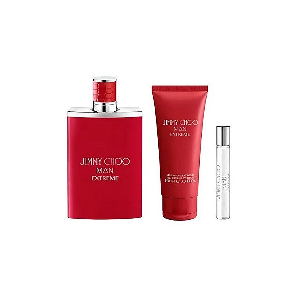 Kit Perfume Jimmy Choo Man Extreme Eau de Toilette 3 Peças