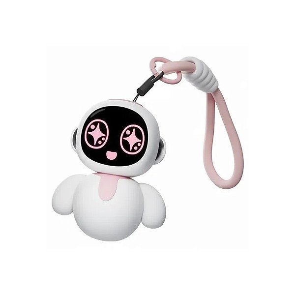 Robô Companheiro Eiliko Mini Ai Bot - Rosa