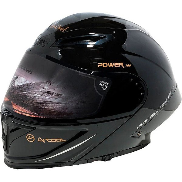 Capacete para Moto LV Cool Helmets P8 Tamanho L (59-60) The Dark World