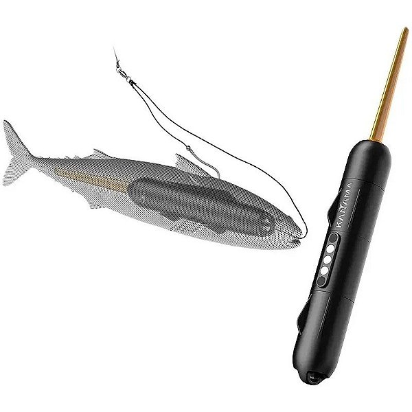 Isca Inteligente Kanama Smart Bait Mini 13/20cm - Preto/Bronze