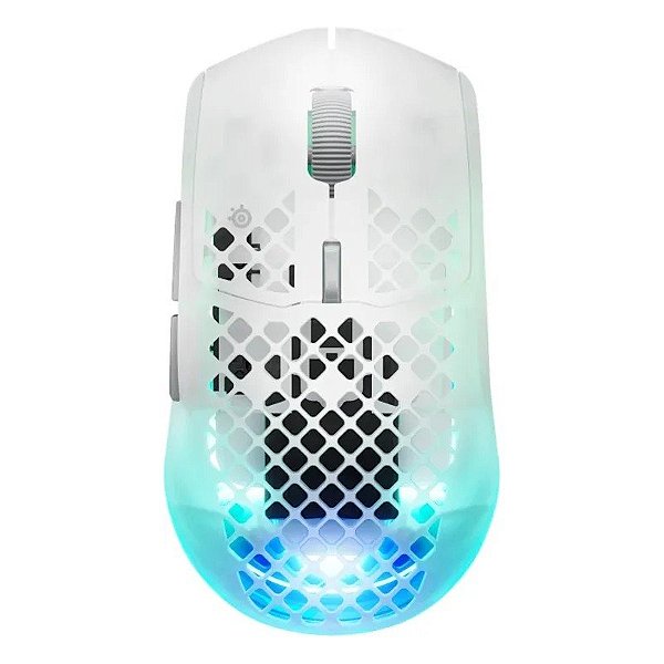 Mouse Gamer SteelSeries Aerox 3 Gen 2 RGB 62715 - Ghost (Sem Fio)