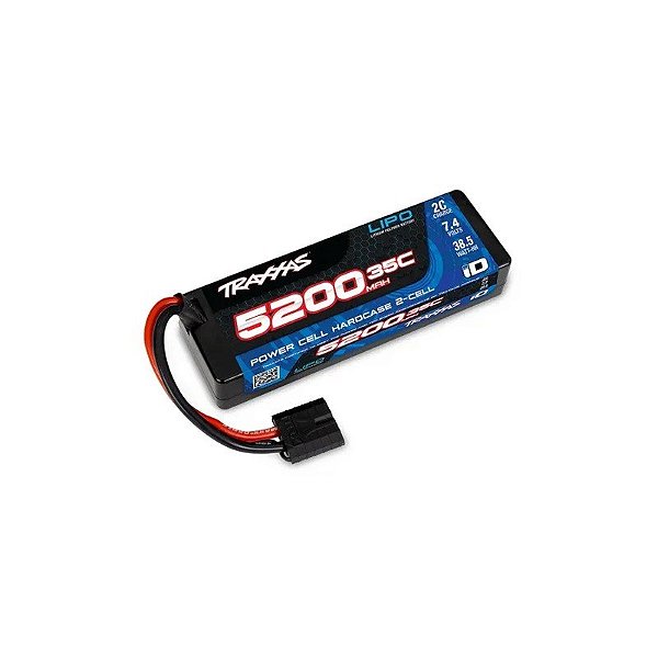 Bateria Traxxas 7.4V 5200MAH 35C Hardcase Lipo 2844R