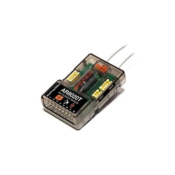 Receptor Spektrum 8CH AR8020T DSMX Telemetria SPMAR8020T