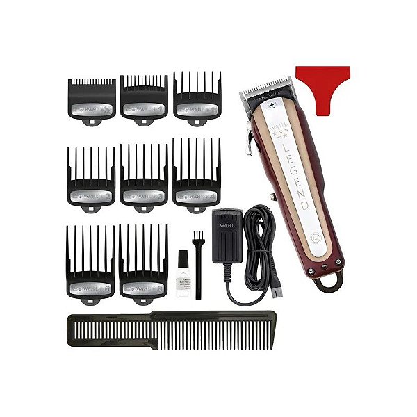 Cortador de Cabelo Wahl Legend 08594-008 Recarregável - Marrom/Preto