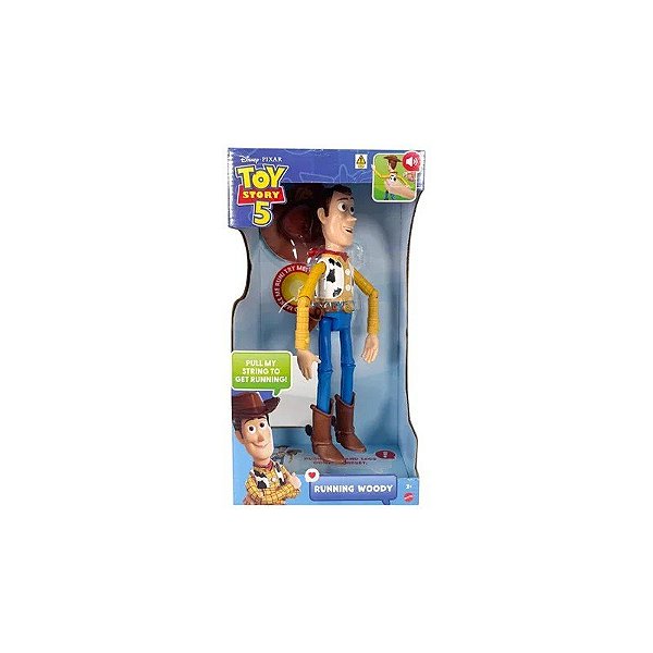 Figura Mattel Disney Pixar Toy Story 5 Woody Veloz JMW24
