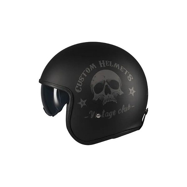 Capacete Axxis Hornet SV Vintageclub B1 - Aberto - Tamanho XXL - Fosco