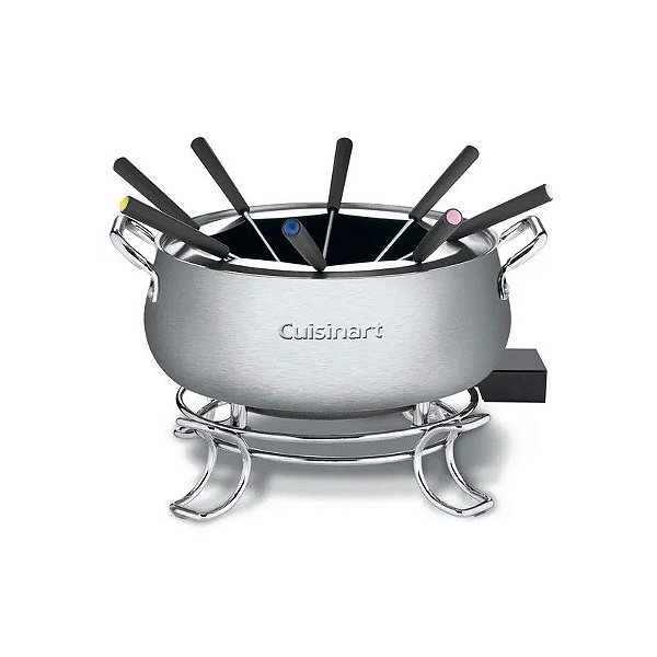 Fondue Elétrico Cuisinart CFO-3SSNASC 110V Inox