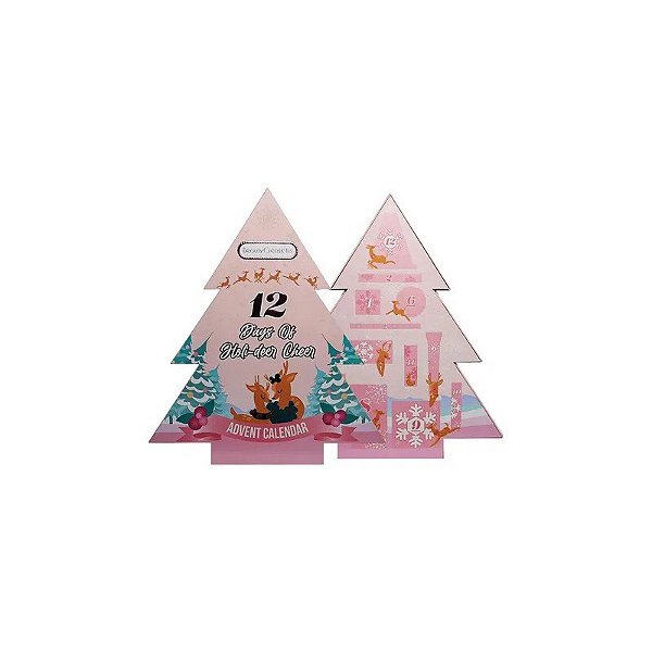 Kit de Cosméticos Beauty Creations 12 Days Of Holideer Cheer Advent Calendar 12 Peças