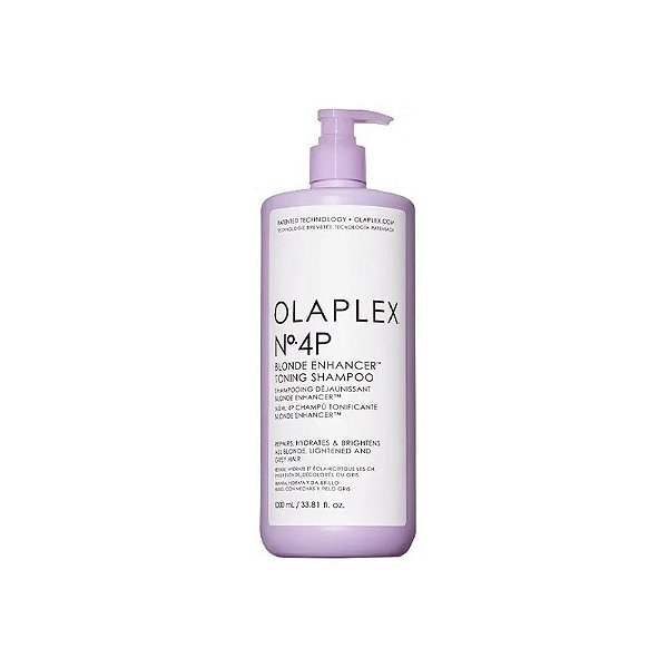 Shampoo Olaplex Nº.4P Intensificador de Loiro Matizador 1 Litro