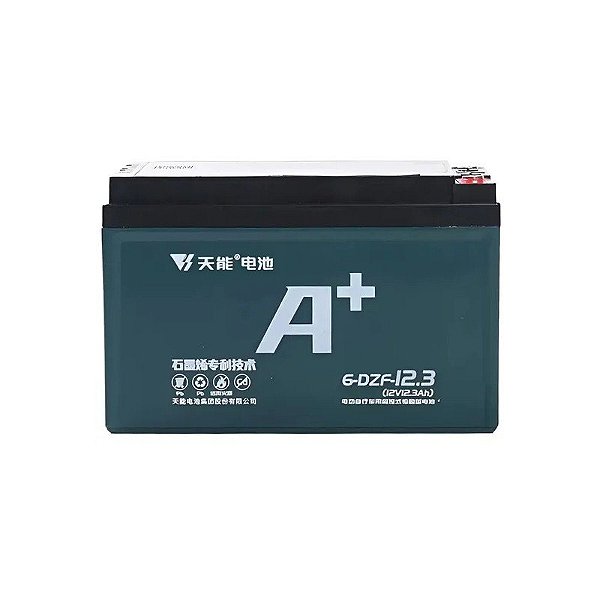 Bateria A+ 6-DZF-12.3 para Moto Elétrica 12V 12.3AH Recarregável