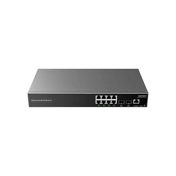 Switch Ethernet Grandstream GWN7801P 8P Gigabit Poe+