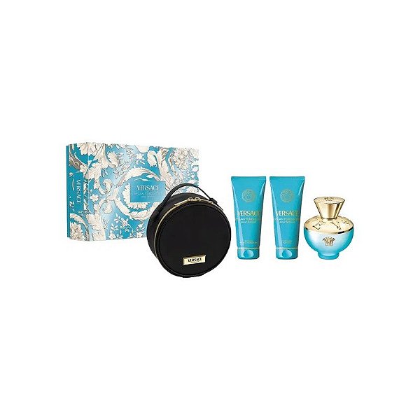 Kit Perfume Versace Dylan Turquoise - Eau de Toilette - Feminino - 100ML