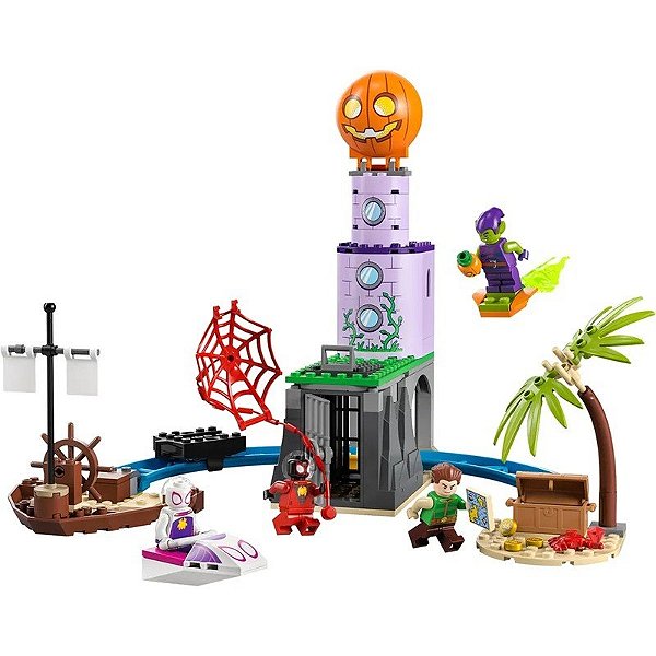 Brinquedo Lego Marvel Farol do Duende Verde - 10790 (149 Peças)