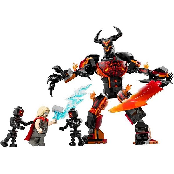 Lego Marvel Thor vs Surtur Figura de Construção - 76289 (245 Peças)