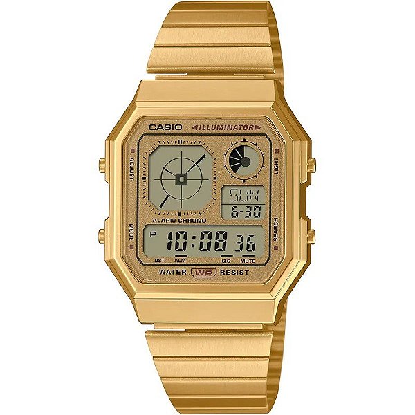 Relógio Casio Digital A130WEG-9ADF - Masculino