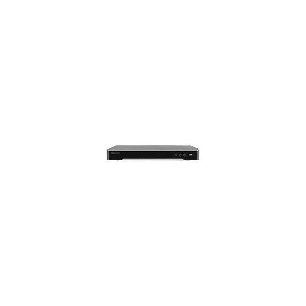 Gravador NVR de Vigilância Hikvision DS-7616NI-Q2 Embutido 7600S 16CH / 1080P - Preto + Mouse