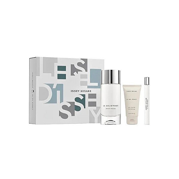 Kit Perfume Issey Miyake Le Sel D'Issey Edt - Masculino 3 Peças