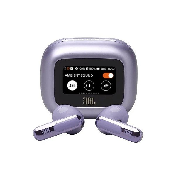 Fone de Ouvido JBL Bluetooth Live Flex 3 - Roxo
