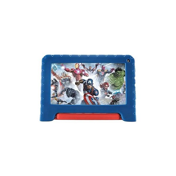 Tablet Multilaser NB417 4GB 64GB 7" Vingadores Preto