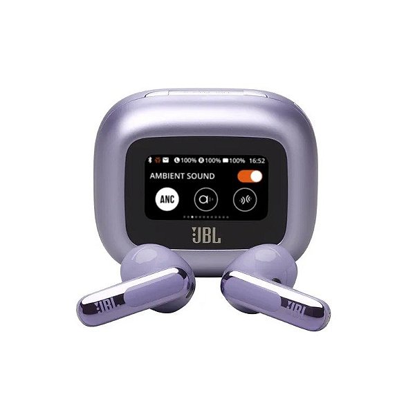Fone de Ouvido JBL Live Flex 3 Bluetooth - Roxo