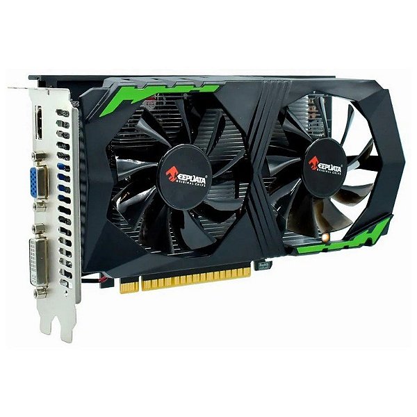 Placa de Vídeo KeepData NVIDIA GeForce GTX750 Ti 4GB GDDR5 VGA/DVI-D/HDMI