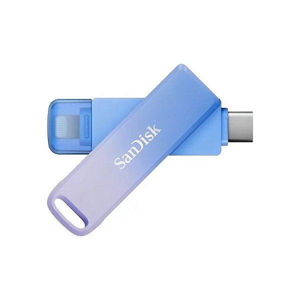 Pendrive Sandisk Creator Phone Drive (SDIXD0N-256G-GN6TP) 256 GB - Azul/Lilás