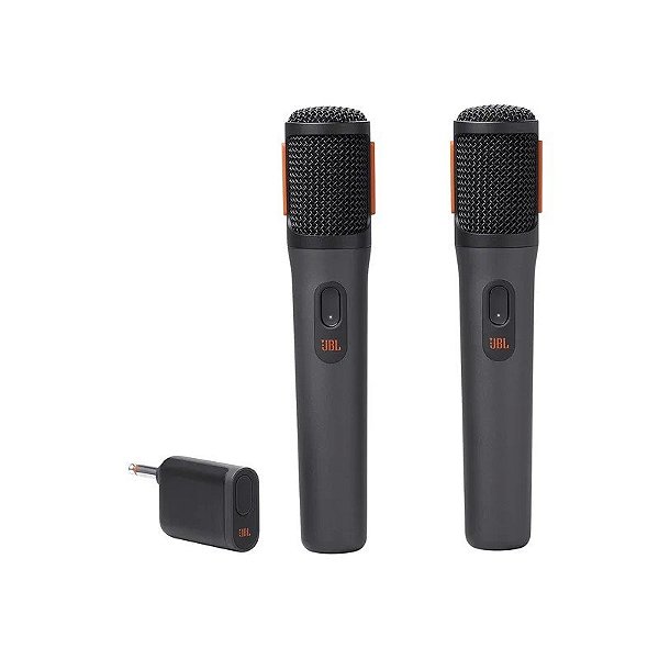 Microfone JBL Partybox Sem Fio - Preto (2 Unidades)
