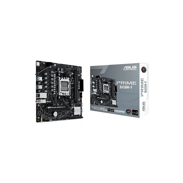 Placa-Mãe AM5 Asus B650M-F Prime DDR5/HDMI/M.2