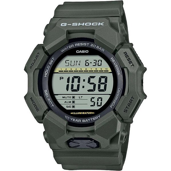 Relógio Casio Digital GD-010-3DR - Verde