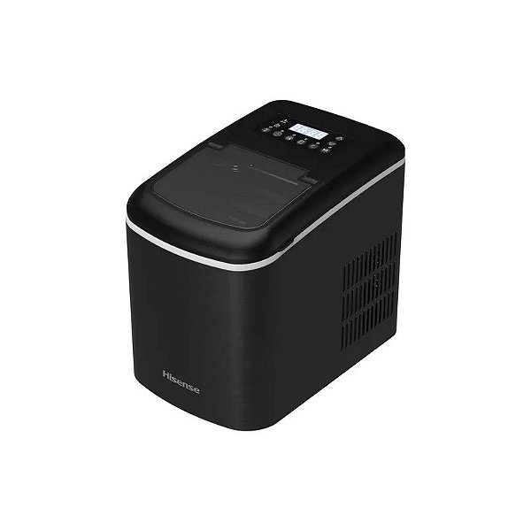Máquina de Gelo Hisense HICM1514 - 120W - Até 15kg - 220V/50Hz - Preto