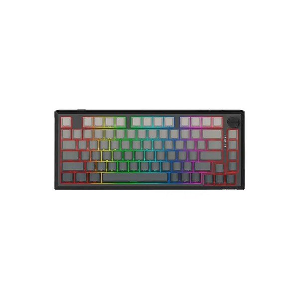 Teclado Gamer Redragon Penumbra Pro K687GG RGB Layout 75% Sem Fio - Preto