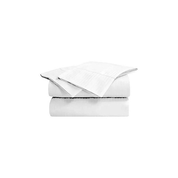 Jogo de lençóis Soho Elite SSQ600ELIOWH 600H Queen Size Branco 4 Peças