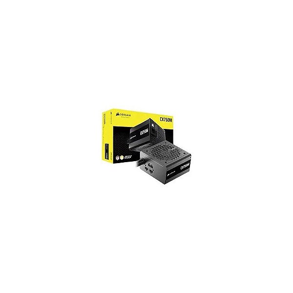 Fonte de Alimentação Corsair CX750M 750W ATX / Semimodular / Cybenetics Bronze - CP-9020311-BR