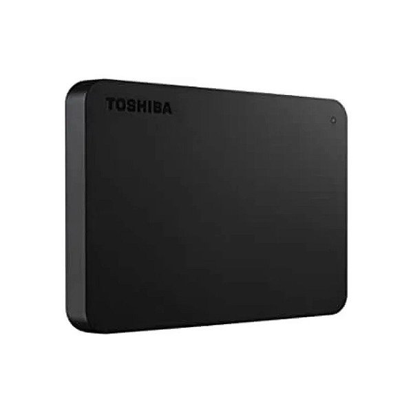 Disco Rígido Externo 1TB Toshiba 2.5" USB 3.2 Canvio Preto