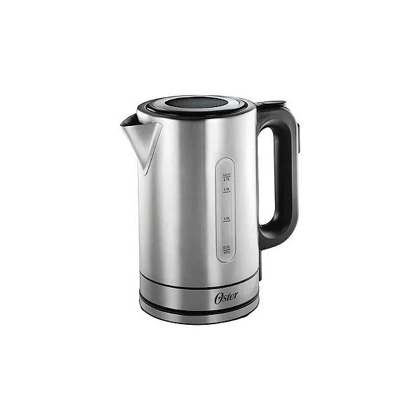 Jarra Elétrica Oster BVSTKT8970-057 1.7L 1850W 220V Prata - Preto