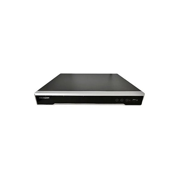 Gravador de Vídeo em Rede Hikvision 16 Canais 4K 2HDD 8MP H.265 DS-7616NI-Q2
