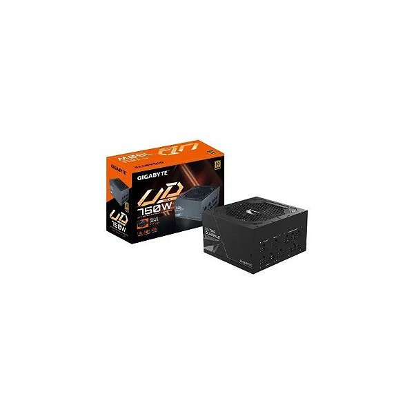 Fonte 750W Gigabyte 80PLUS Gold Totalmente Modular GP