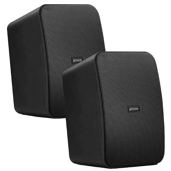 Caixa de Som Acústica Frahm CSL 5" 80W Preto Externa (1 Par)
