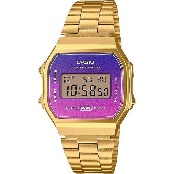 Relógio Unissex Casio Digital A168WERG-2ADF