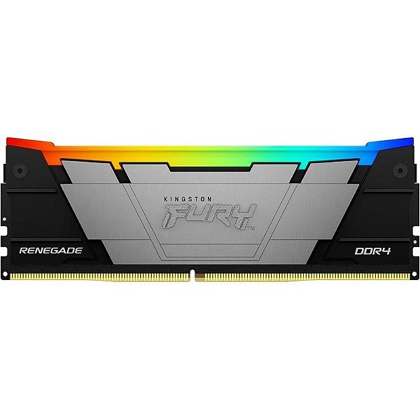 Memória DDR4 8GB/3600 Kingston Fury Renegade Black RGB KF436C16RB2A/8
