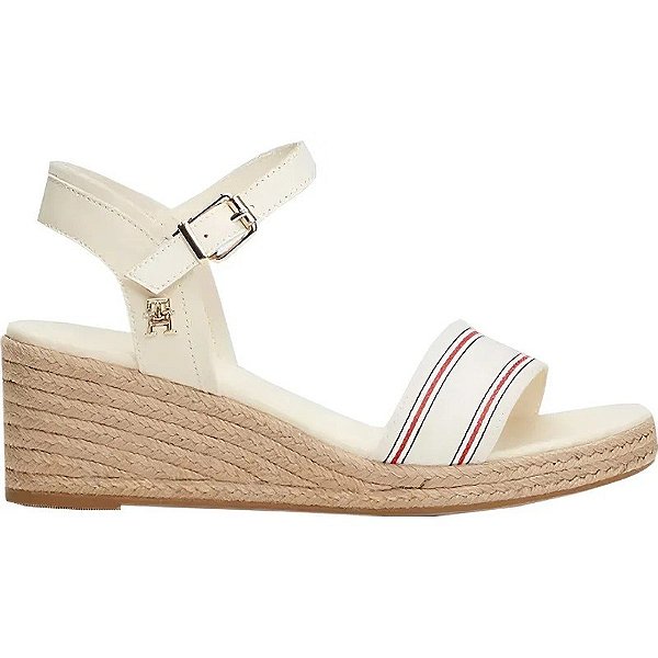 Sandália Tommy Hilfiger FW0FW07887 0K9 - Feminina